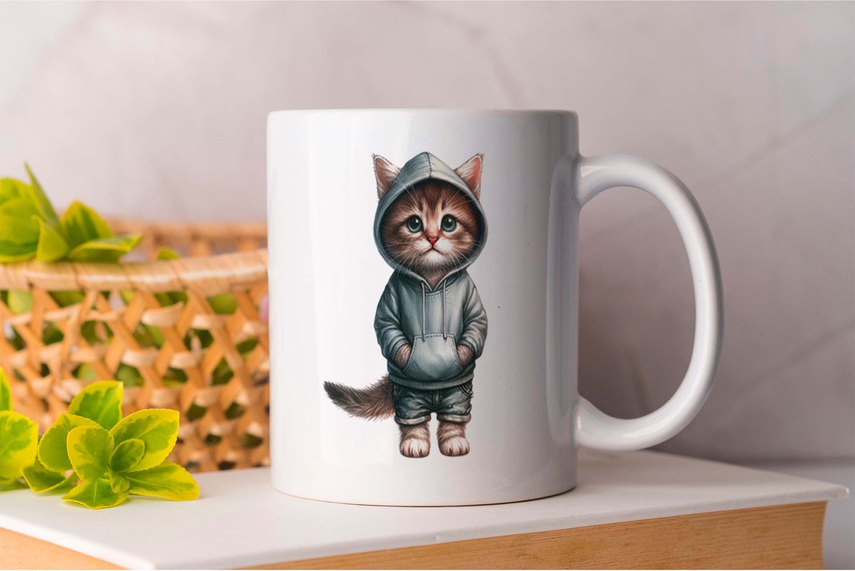 Mok Chloe - Cats - Gift - Cadeau - CatLovers - Meow - KittyLove - Katten - Kattenliefhebbers - Katjesliefde - Prrrfect