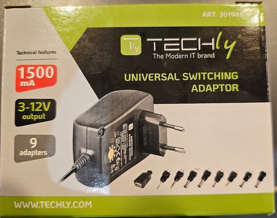 LEICKE Universele Voeding 5V 1A 5W Direct Current Power Adapter