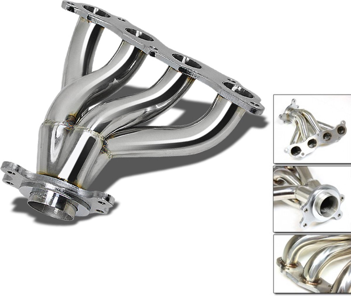 SK-Import Spruitstuk 4-1 Roestvrij Staal Honda Civic,Integra