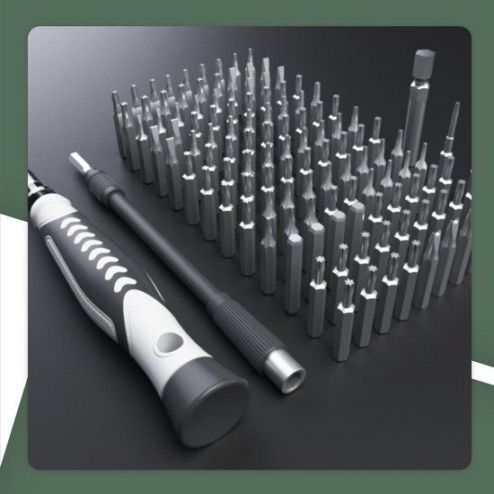 Kuptone135 in 1 Precisie Schroevendraaier Set DIY