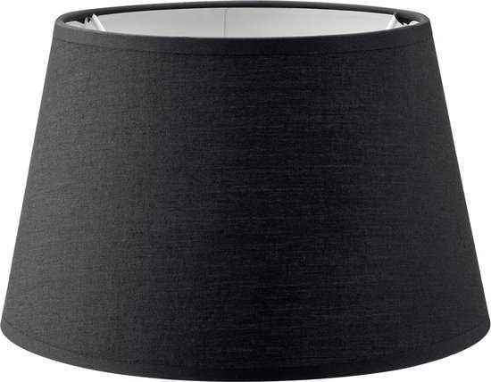 Foto: Home sweet home stoffen stoffen lampenkap conisch black minimalistische stijl 20 x 15 x 13 cm e27 fitting voor tafellamp voor woonkamer en slaapkamer