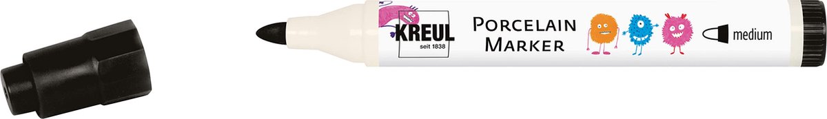 KREUL 16334 markeerstift 1 stuk(s) Fibre tip Zwart