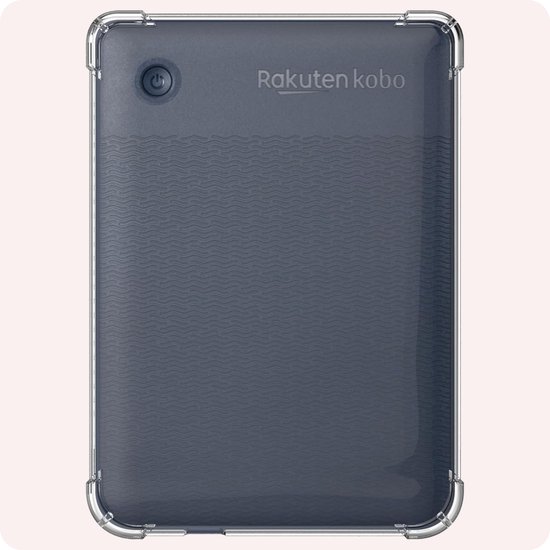 Hoesje Geschikt voor Kobo Clara Colour Shockproof Siliconen Case - Shockbestendige eReader Hoes Geschikt voor Kobo Clara Colour - Transparant van Hoesje  — afbeelding 5