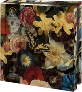 Kaartenmapje met env, vierkant: Floral & Toile, The Fitzwilliam Museum