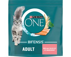 Purina ONE Adult Zalm - Volkoren Granen 800 gr