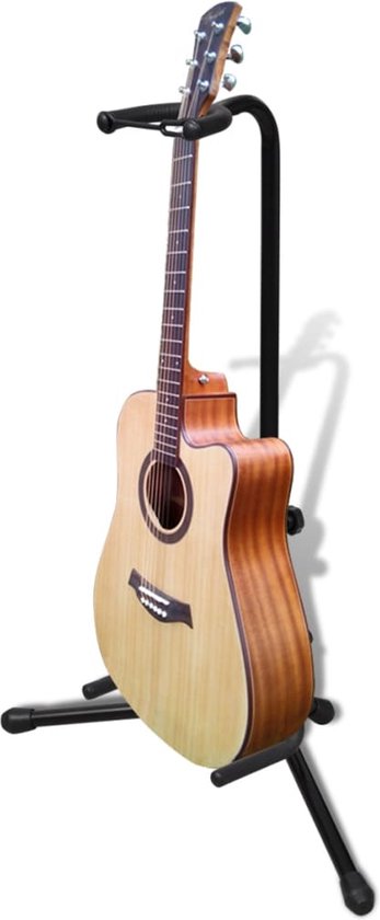 Support de guitare vidaXL - Support de guitare réglable - Accessoire de musique - Accessoire pour instrument de Musique