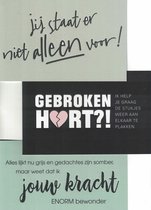 Wenskaarten - sterkte - liefdesverdriet - hart onder de riem - medeleven - opkikker - gebroken hart - Hallmark -set van 3