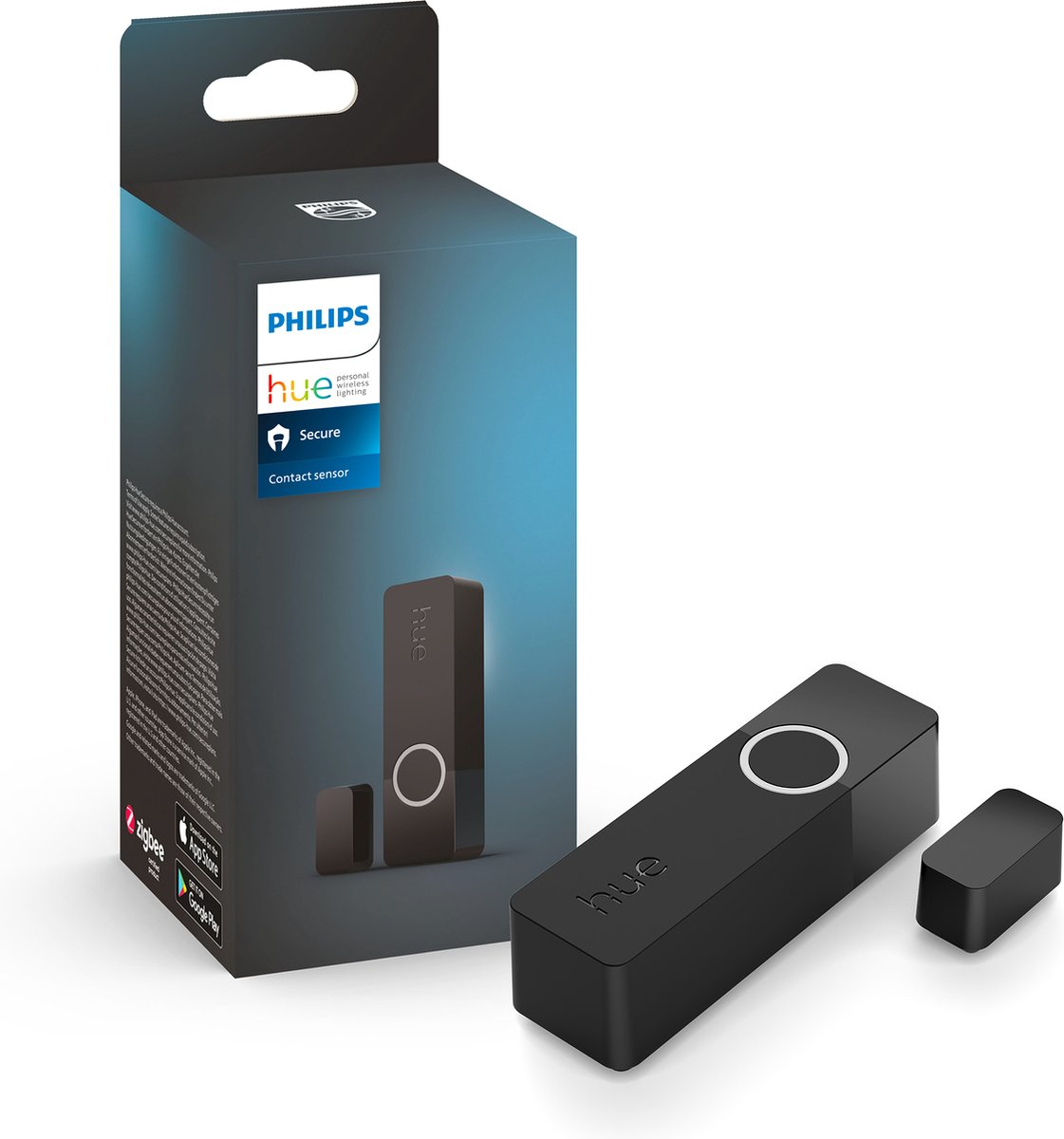 Bol.com Philips Hue Secure contactsensor - zwart - 1-pack aanbieding
