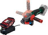 Bol.com PARKSIDE® Accu-haakse slijper 20V - Toerental: 2500/10 000 tpm - Houder: M14 SPINDLE LOCK - Slijpschijf: Ø 125 mm - Incl... aanbieding