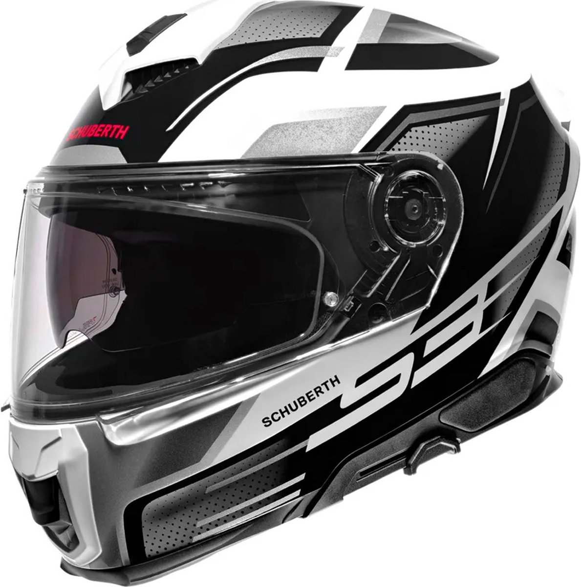 Schuberth S3 Storm Grey Black 2XL - Maat 2XL - Helm