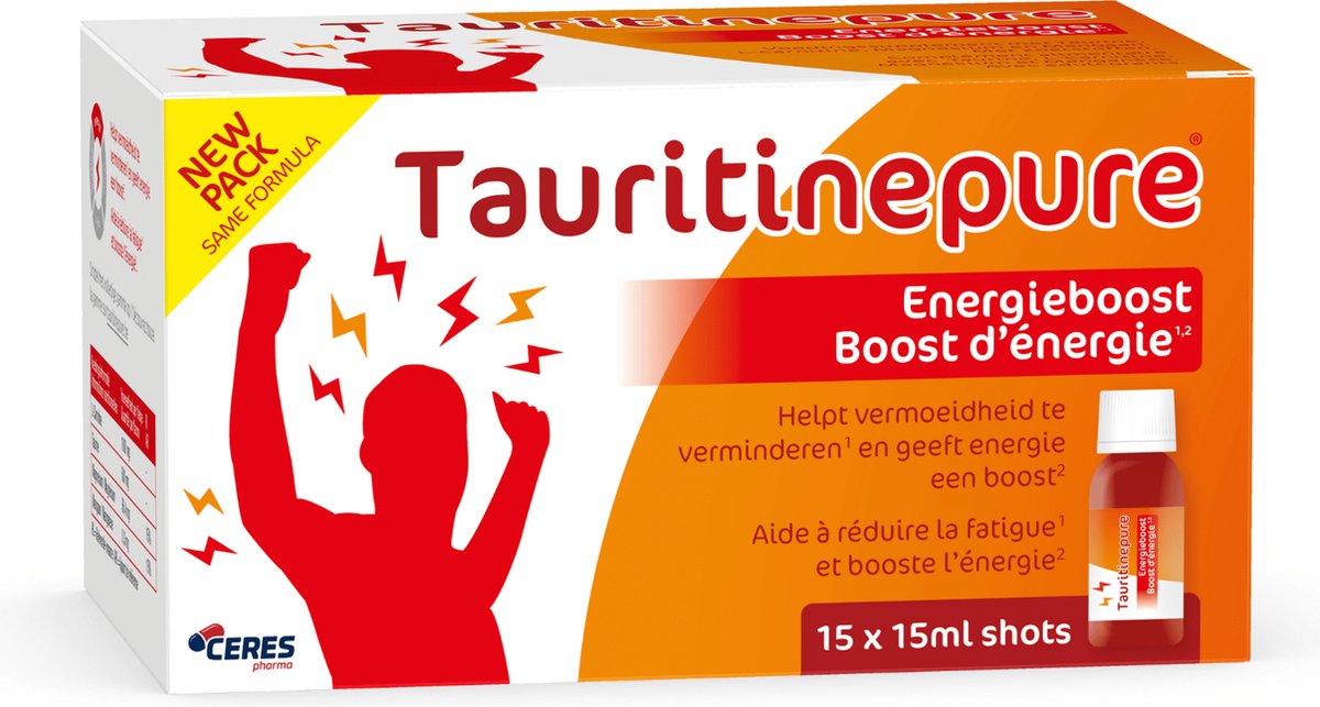 Goedkoopste Tauritinepure Magnesium - 15 x 15 ml - Energieboost & minder vermoeidheid