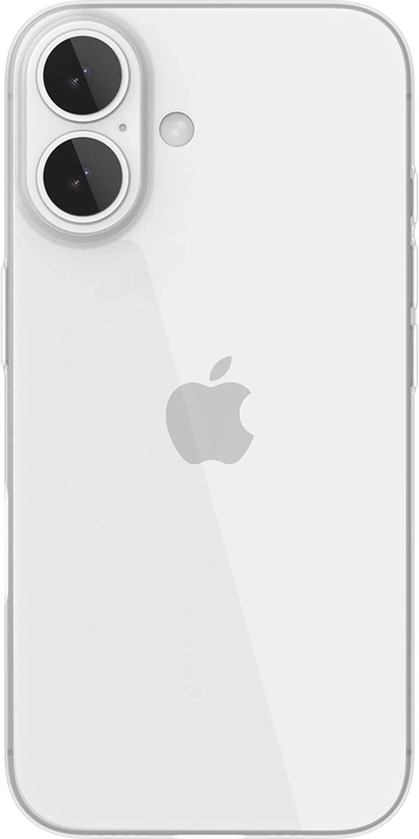 Silq Ultra Dun Hoesje geschikt voor iPhone 16 - Transparant Doorzichtig - Slechts 0,5mm dun!