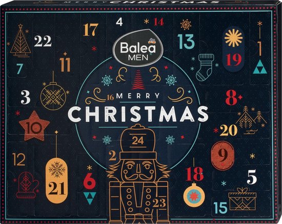 Balea Adventskalender For men 2024 Merry Christmas