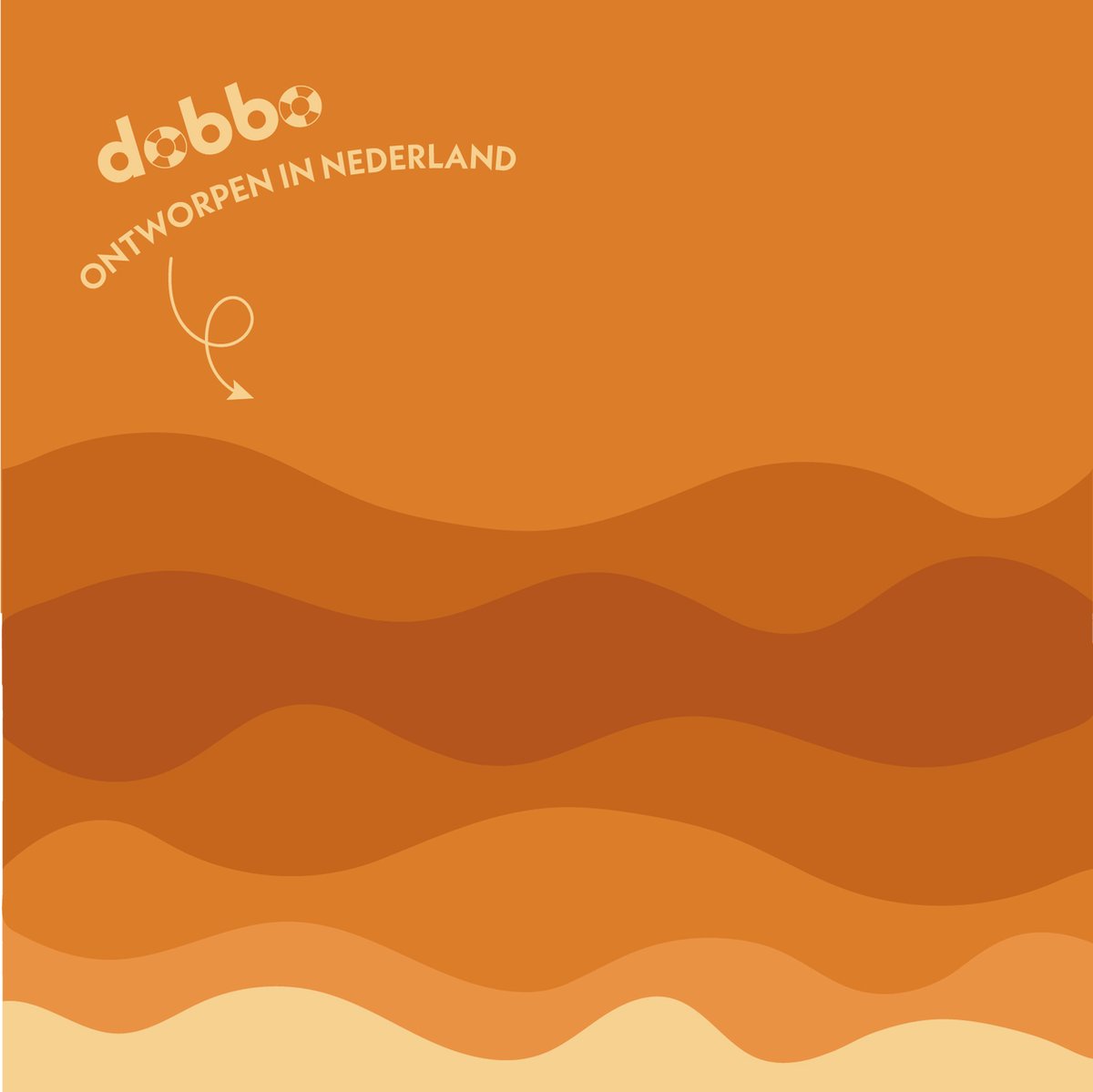 DOBBO Terra - Puddle Jumper - Zwembandjes - Zwemvest - Zwemvleugels - voor Kind van 2 tot 6 jaar - Rusty Orange — afbeelding 4