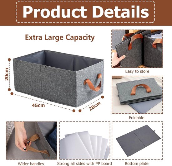 Meuble De Rangement Modulable, 16 Compartiments, Étagère En Plastique, Avec Portes, Pour Vêtements, Chaussures, Jouets, Livres, Assemblage Facile, Gris LPC443G01