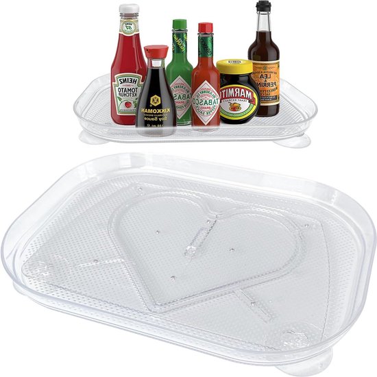 Draaitafel - Praktische organizer voor de koelkast, voorraadkast Draaitafel - Praktische organizer voor de koelkast, voorraadkast
