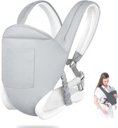 Bol.com Draagzak - Ergonomische Draagzak - Buikdrager - Comfortabel - Babydrager vanaf Geboorte - Carrier - Kinderdrager - Opber... aanbieding