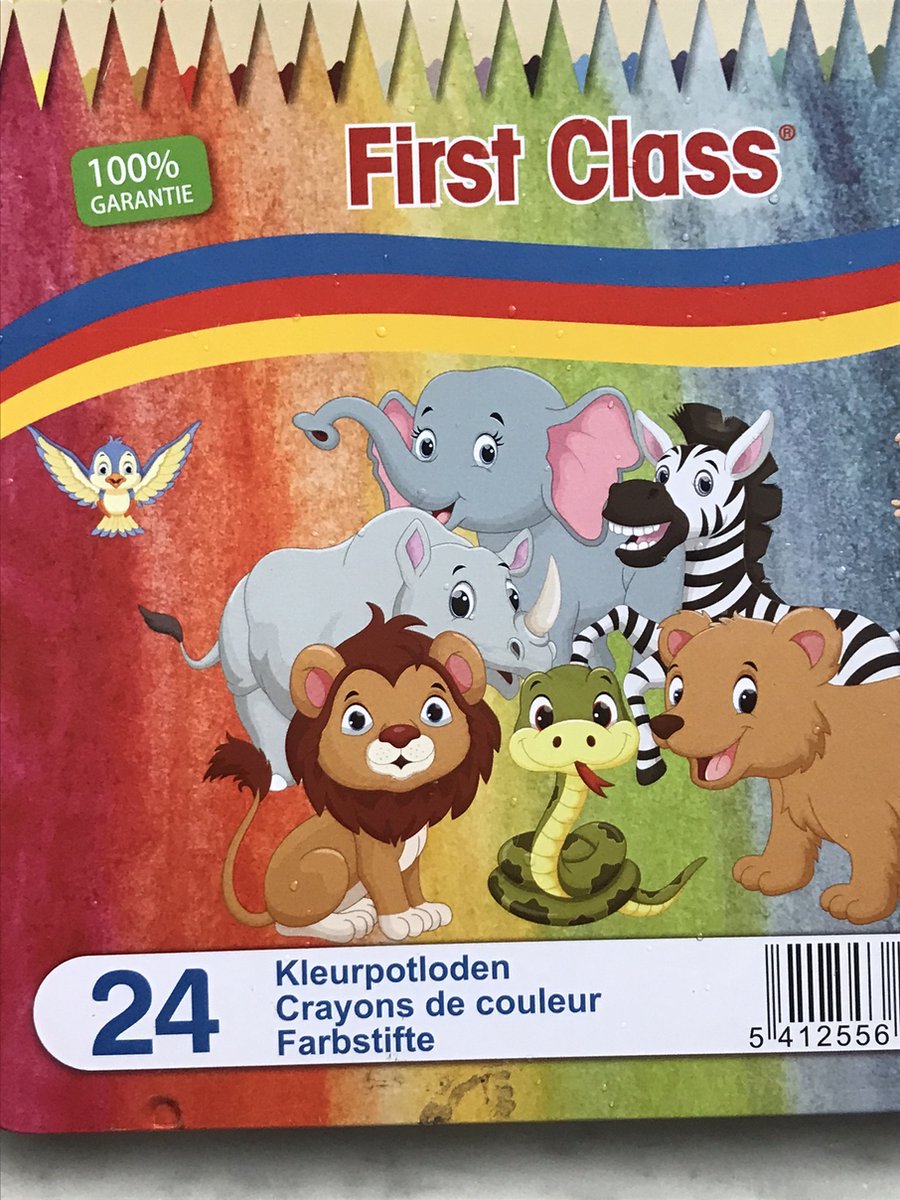 24 KLEURPOTLODEN