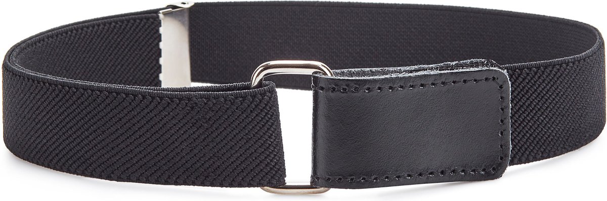 Ladeheid Kinderriem - Riem - Broekriem - Verstelbaar - Polyester - LA-TG-P15 - Schwarz - 5-12 Jahre