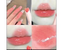 LIPGLOSS POTLOOD - Hydraterende Glanspotlood – Semi-transparant - Stralende Lippen – Lippenverzorging – Balsem - Vegan - Waterbestendig - Lippenverzorging – Natuurlijke Oliën - Ook voor Lippenstift - Voedende, Volle en Zachte Lippen- 4 PASSIE