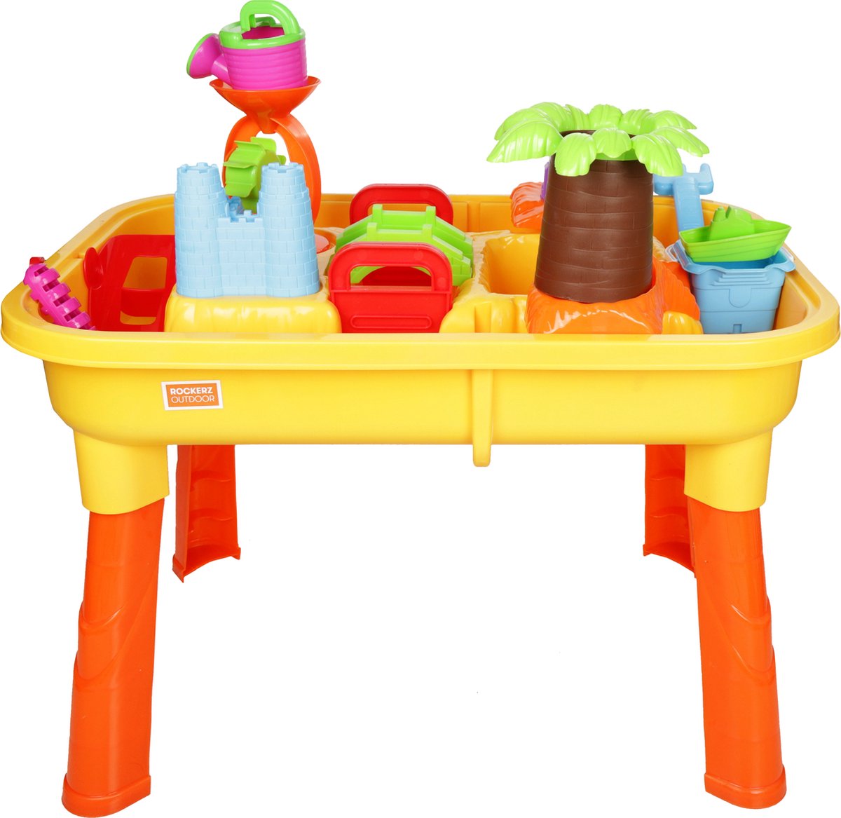 Rockerz Watertafel - Zandtafel - Speeltafel - Water speelgoed - Buitenspeelgoed - 25 delig - inclusief accessoires - Stimuleert hand-oog-coördinatie - Eenvoudig te monteren - Urenlang speelplezier gegarandeerd — afbeelding 9