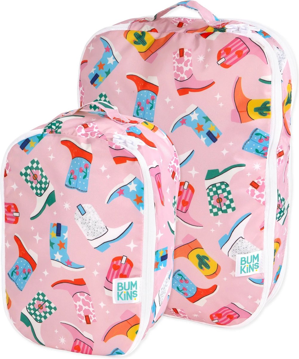 Bumkins - Packing Cubes (2 stuks) - Boots