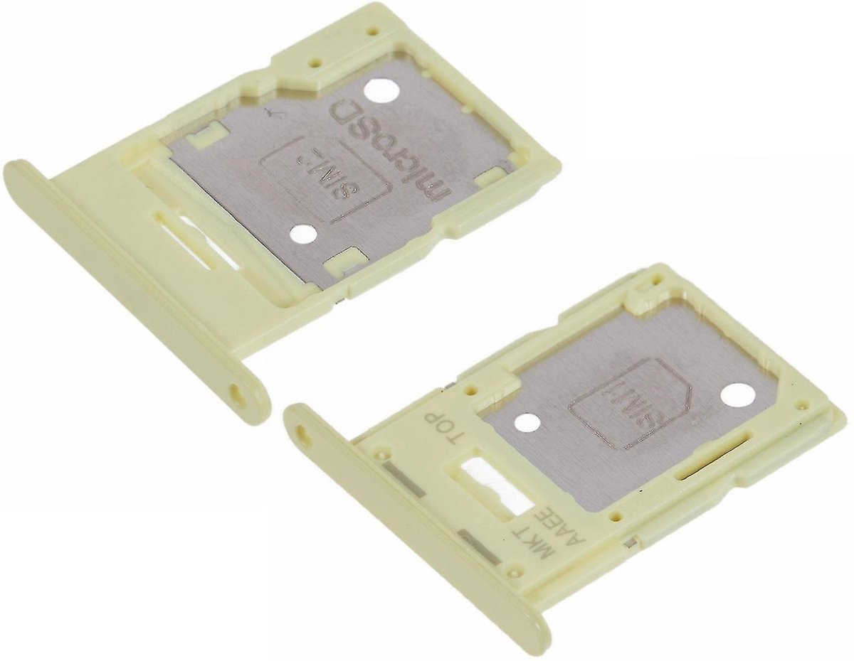 Voor Samsung A15 5G A156 Simkaart houder Geel