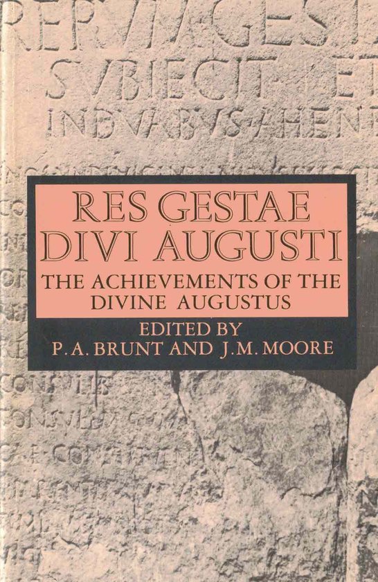Res Gestae Divi Augusti The Achievements - cover