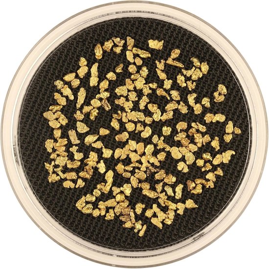 20 stuks echte premium goudklompjes van Alaska elk 2-3 mm certificaat van echtheid, super cadeau