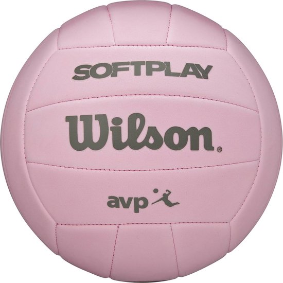 Wilson AVP Soft Play Volleybal - Maat 5 - Zacht Roze