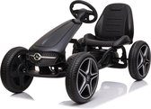 Bol.com Mercedes-Benz GoKart - Skelter - 3 tot 7 jaar - Rubberen banden - Zwart aanbieding