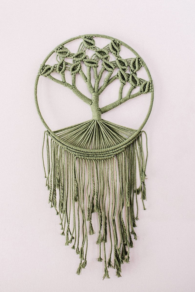 Macrame Dromenvanger Set van 6 metalen ringen -15, 20, 25 ,30,35 en 40cm - 4 mm dikte - Voor Lamp, Lampion of kroonluchter — afbeelding 3