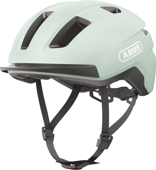 ABUS PURL-Y ACE Fietshelm Voor Volwassenen – NTA-gecertificeerd Voor E-bikes Tot 45 Km/u, Met In-mold Constructie, Vizier, LED-licht En Verstelbaar Systeem