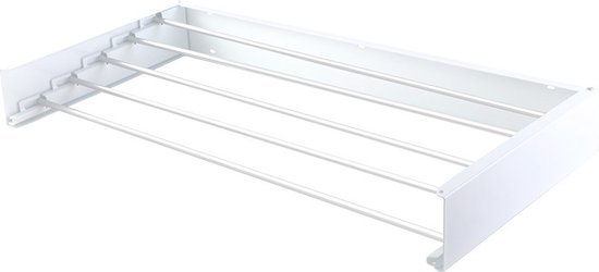 Wanddroogrek - Wanddroogrek Inklapbaar - Wasrek - Wand Droogrek Inklapbaar Wasrek Wand Droogrek Wasdroogrek Wasdroogrek Hangend Wasknijpers Wit Gratis 12 Wasknijpers