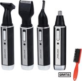 Bol.com Sportsman Neushaartrimmer - Neustrimmer Mannen - 4 in 1 Multifunctionele Trimmer - Geschikt voor het Trimmen van Neus/Oo... aanbieding