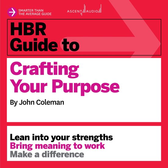 HBR Guide to Crafting Your Purpose - cover