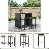 COSTWAY Set van 2 tuinstoelen, terrasstoelen, balkonstoelen met sneldrogende stof en metalen frame, outdoorstoelen, belastbaar tot 150 kg, voor tuin, balkon, zwembad (koffie