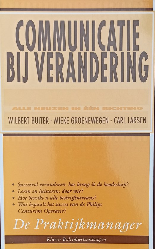 Communicatie bij verandering (de praktijkmanager)