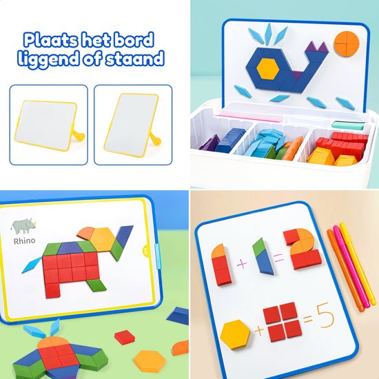 Tangram puzzel aanbieding bij Lobbes