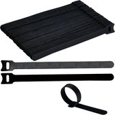 TRU COMPONENTS T24CA058 Collier de serrage auto-agrippant pour grouper partie velours et partie agrippante (L x l) 200