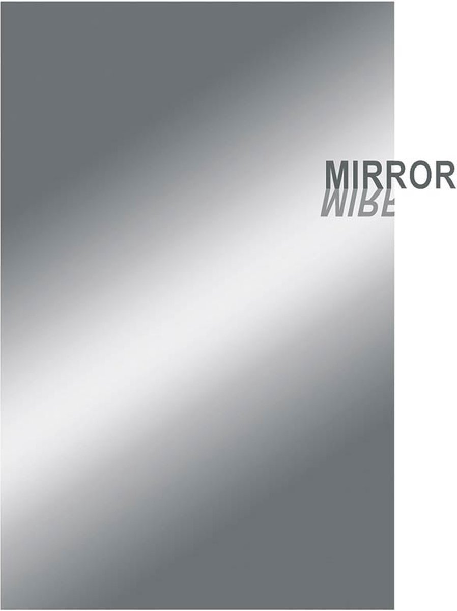 Boston PG-234-MC pickguard material, 2 ply, 45x29cm, mirror chrome