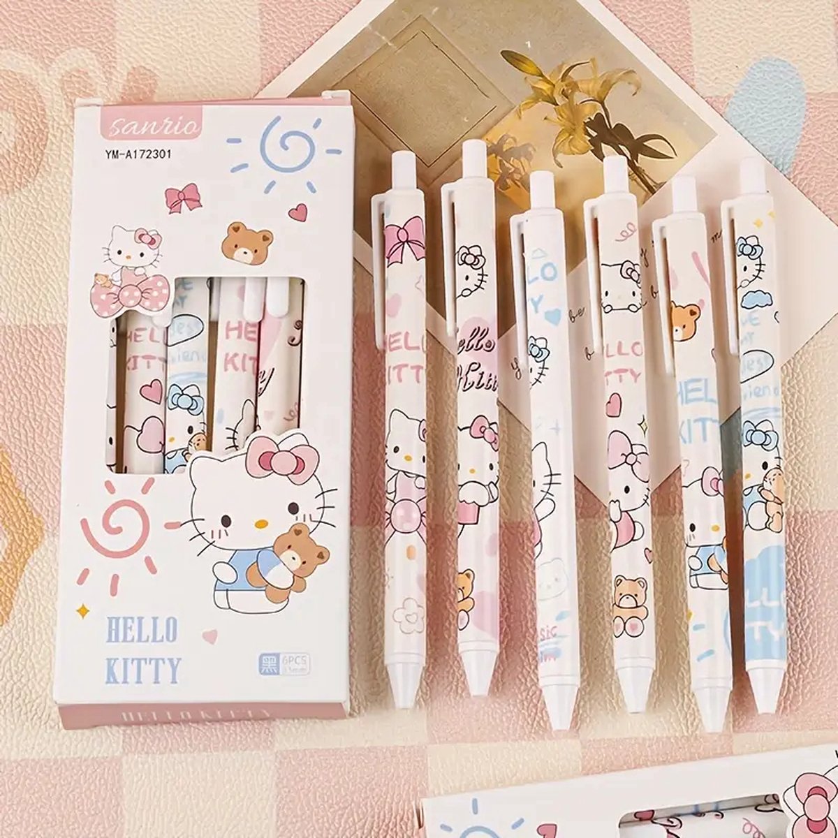 Toshine 10 stuks leuke kleurpennen kleurrijke gel inkt pen