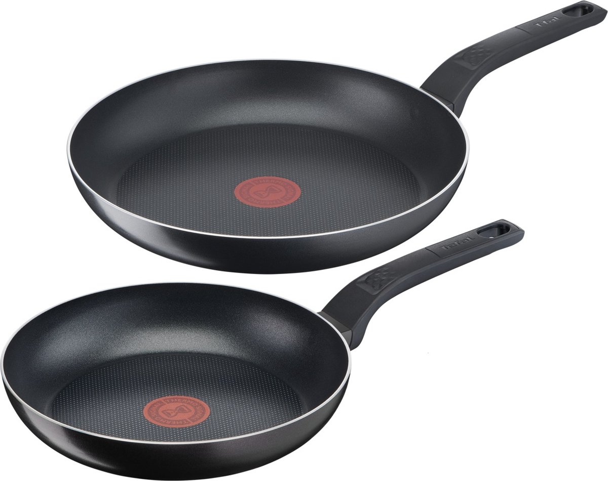 Tefal Easy Cook & Clean koekenpannenset - 24cm & 28cm