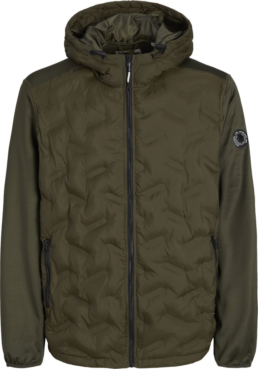 JACK&JONES JCOHEAT HYBRID JACKET NOOS Heren Buitenjassen Forest Night