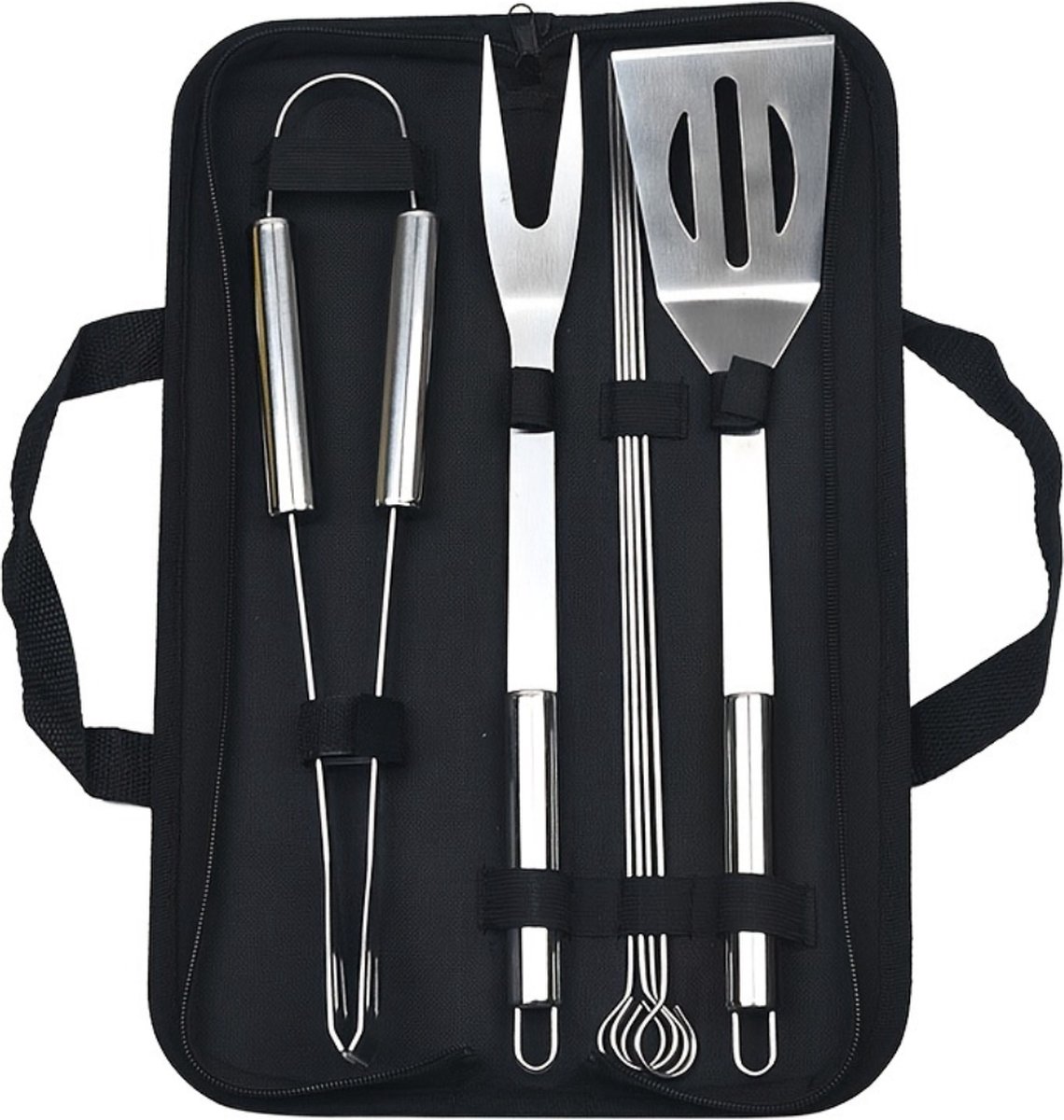Bovista Barbeque Set - Barbecueset - Barbecue - Barbecues - BBQ - Tangenset - Vleeset - Accessoires - Zomer - 7 stuks