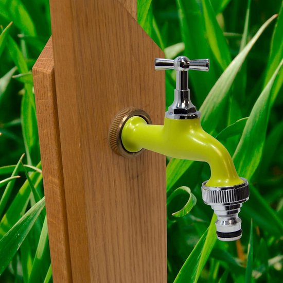 Thermostatische douchekolom, in hoogte verstelbaar, messing