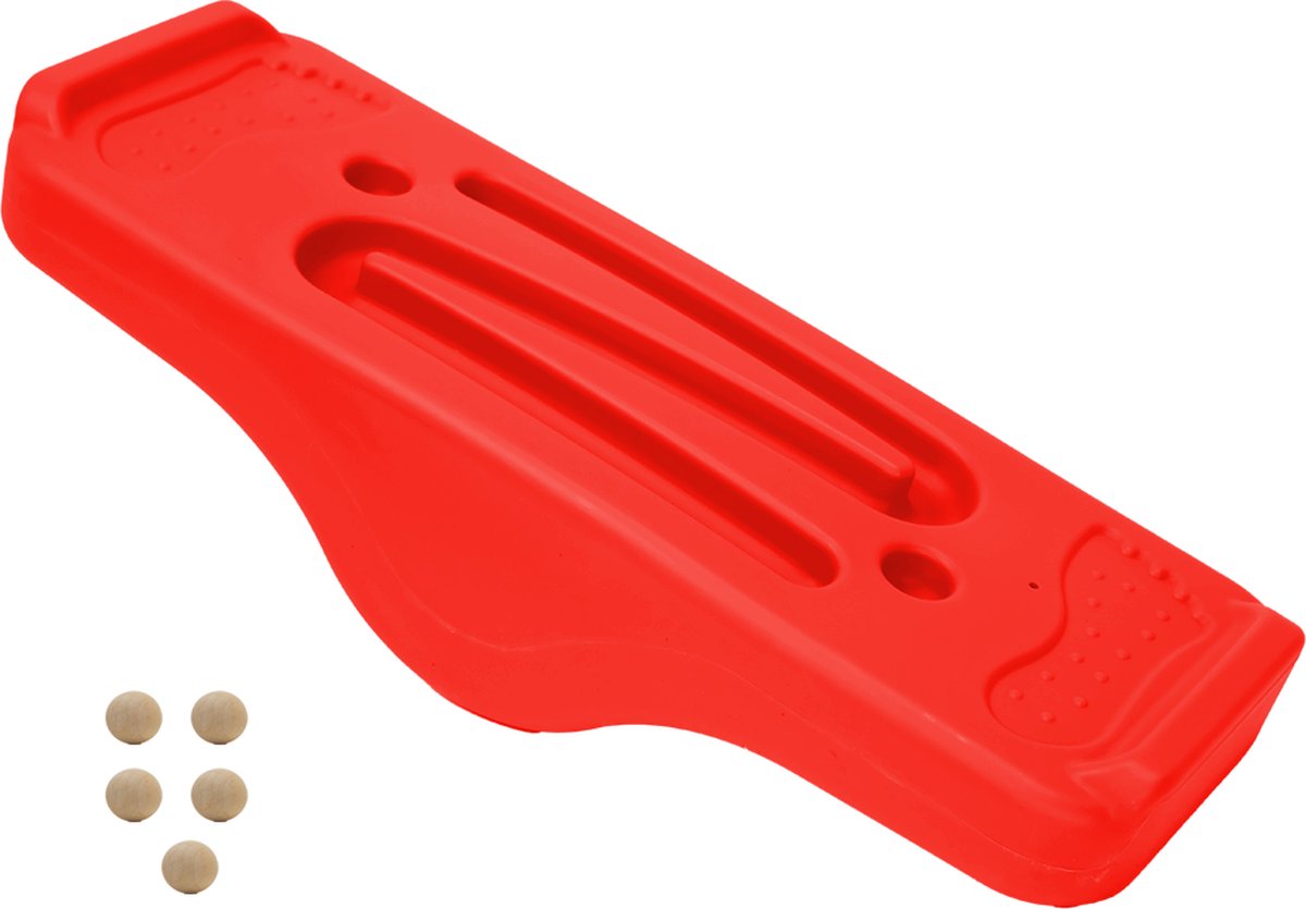 MD Sport - Balanceerbord met doolhof - Rood