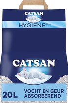 Catsan Kattenbakvulling - Hygiene Plus Geurabsorberend - 20 L