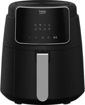 Bol.com Multifunctionele olievrije friteuse - BEKO - FRL2244B - 1500 W - 39 L voor 08 kg friet - 8 programma's - Touchscreen - Z... aanbieding