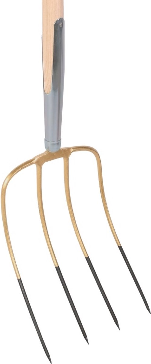 HomGar - Mestvork - 4 tanden - 85 cm steel - Compleet - Hoogwaardige kwaliteit - Nu met GRATIS werkhandschoenen van HomGar — afbeelding 2